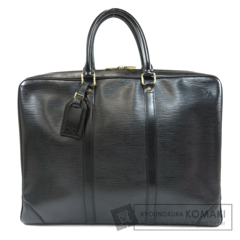 Louis Vuitton Porte Documents Voyage Epi Business Bag Leather